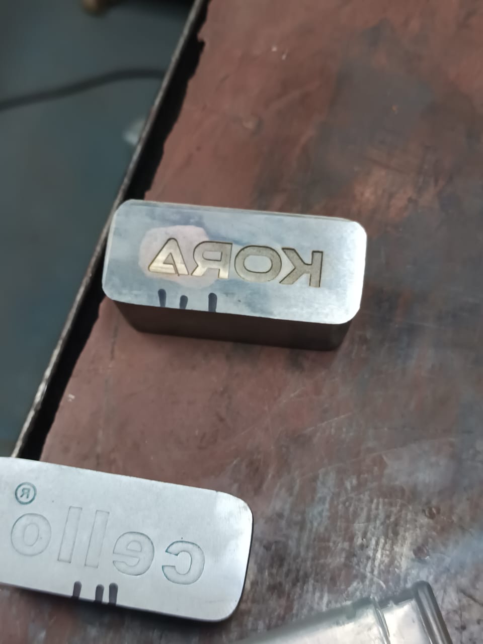 Laser Engraving Work Done - Sanjay Tools